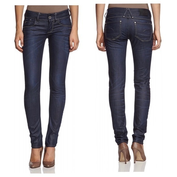 G-Star Denim - New with tags G-STAR RAW Lynn skinny jeans. 24X30 with 7” rise. Stretch